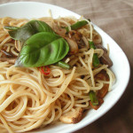 タイの屋台風パスタ