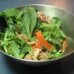 茨木産お野菜のなめたけジュレサラダ
