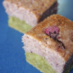 【お知らせと葉桜ケーキ】