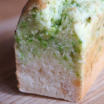 【グリンピースと柚子のパウンド】