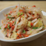 【パプリカソースのサラダ】