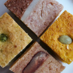 【いちごと筍のケーキ】