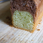 【グリンピースと椎茸ココア醤油のパウンド】