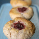 【いちごとココナッツミルクマフィン】