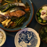 【鮭の蒸し焼き】