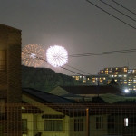 【棚ぼた花火】