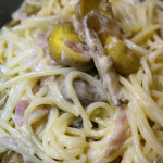 【栗パスタと御礼】