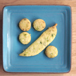 【グリンピースとオリーブオイルのクッキー】