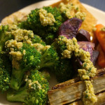 【オリーブソースで食べるグリルサラダ】