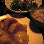 レンコンのおから挟み焼き