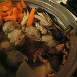 干し野菜でお鍋