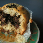 ウーロン茶とあんこのマフィン