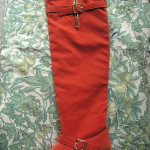 【ブーツと物思い】