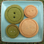 【秋のボタンクッキー】