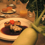 【引き出物は大根】