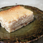 【お豆腐と酒粕のチーズケーキバー】